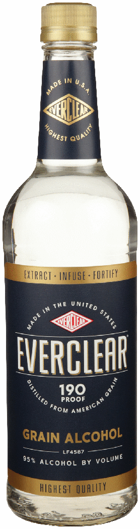 EVERCLEAR GRAIN ALCOHOL 190