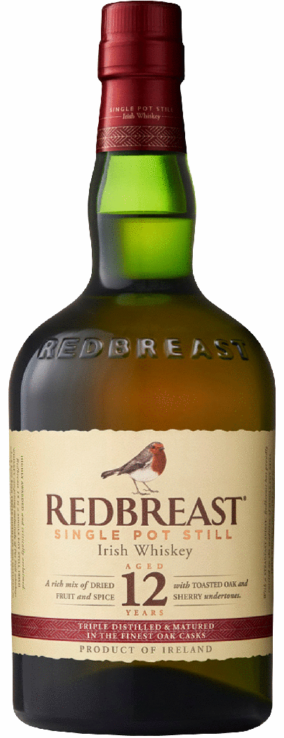REDBREAST 12 YR IRISH WHISKEY