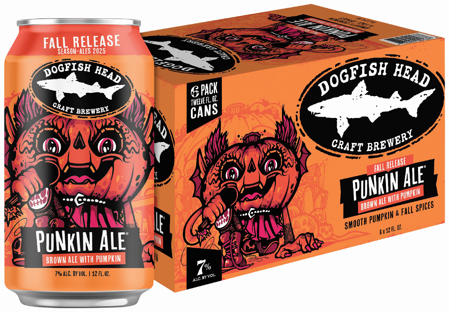 DOGFISH HEAD PUNKIN ALE SEASONAL BEER