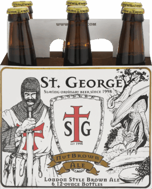 ST GEORGE NUT BROWN ALE