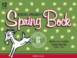 GENESEE SPECIALTY BOCK BEER