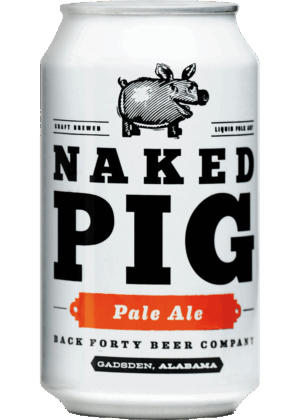 BACK FORTY NAKED PIG PALE ALE