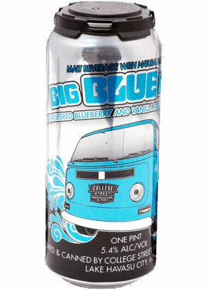 COLLEGE STREET BIG BLUE VAN