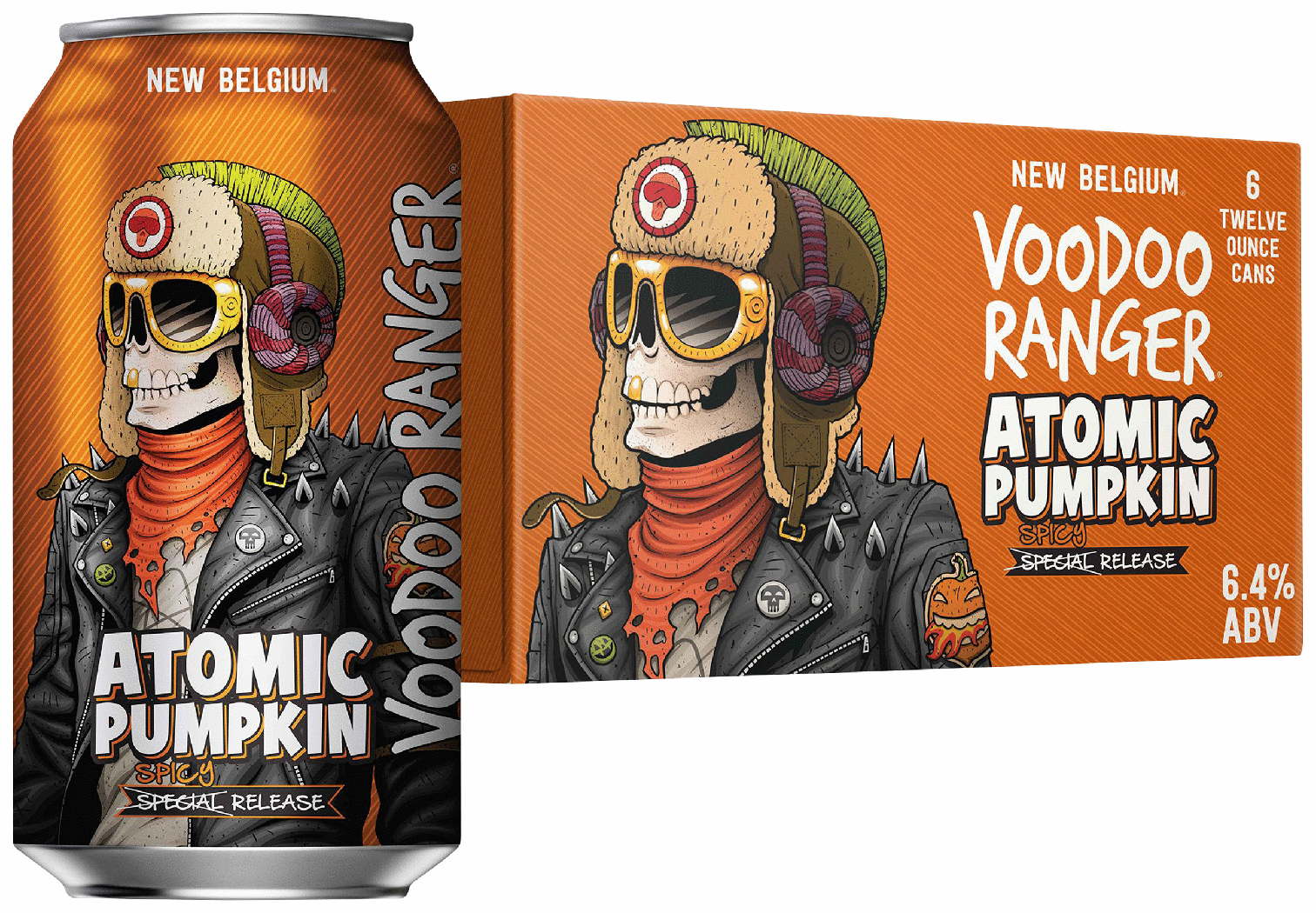 NEW BELGIUM VOODOO ATOMIC PUMPKIN