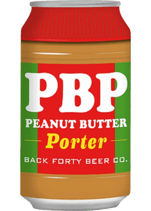 BACK FORTY PEANUT BUTTER PORTER