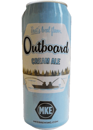 MILWAUKEE OUTBOARD CREAM ALE