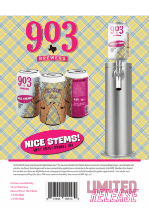 903 BREWERS NICE STEMS