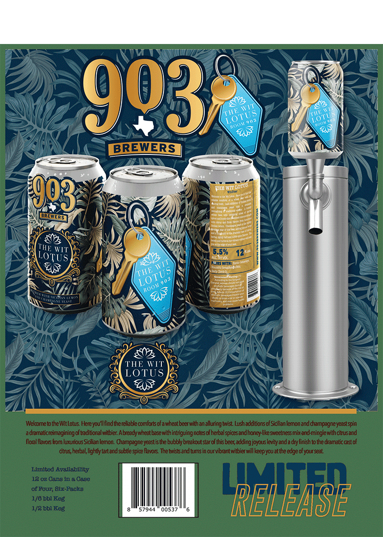 903 BREWERS WIT LOTUS