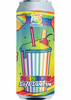 450 NORTH SLUSHY XXL RAINBOW SOFT SERVE