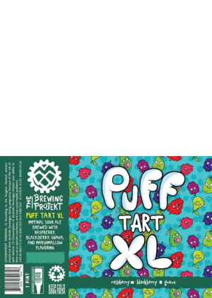 THE BREWING PROJEKT PUFF XL RASPBERRY BLACKBERRY GUAVA
