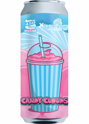 450 NORTH SLUSHY XL CANDY CLOUDS