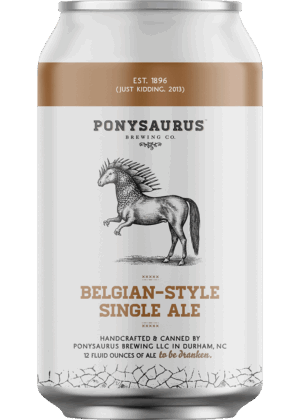 PONYSAURUS BELGIAN-STYLE SINGLE ALE
