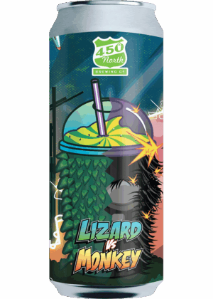 450 NORTH SLUSHY XL LIZARD VS. MONKEY