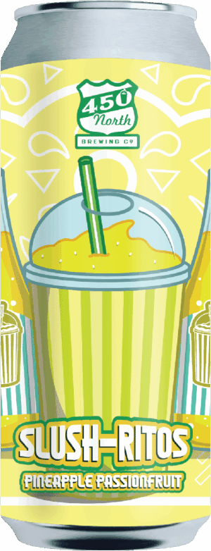 450 NORTH SLUSHY XL SLUSH-RITOS PINEAPPLE PASSIONFRUIT SLUSHY SODA