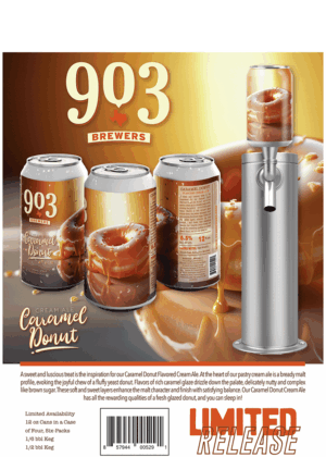 903 BREWERS CARAMEL DONUT CREAM ALE