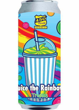450 NORTH SLUSHY XXL JUICE THE RAINBOW TROPICS