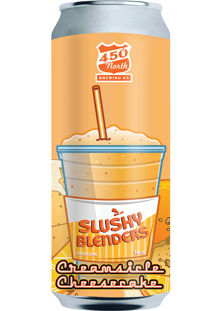 450 NORTH SLUSHY XL CREAMSICLE CHEESECAKE