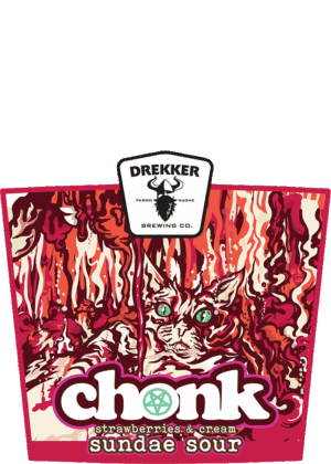 DREKKER CHONK STRAWBERRIES & CREAM