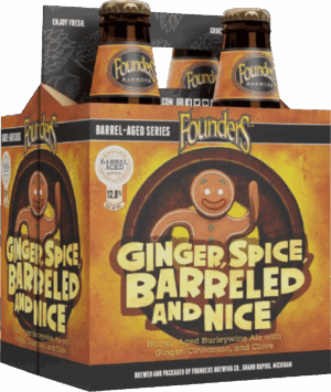 FOUNDERS GINGER SPICE BARRELED AND NICE