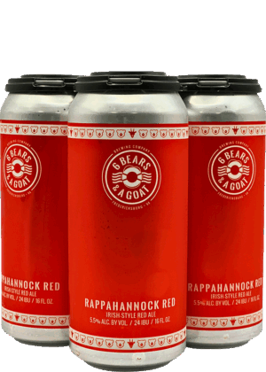 6 BEARS & GOAT RAPPAHANNOCK RED