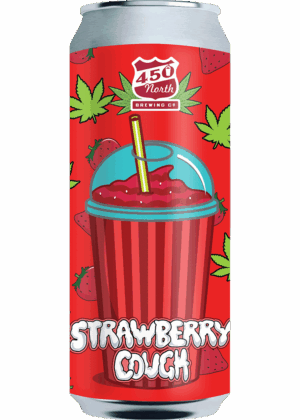 450 NORTH SLUSHY XL STRAWBERRY COUGH