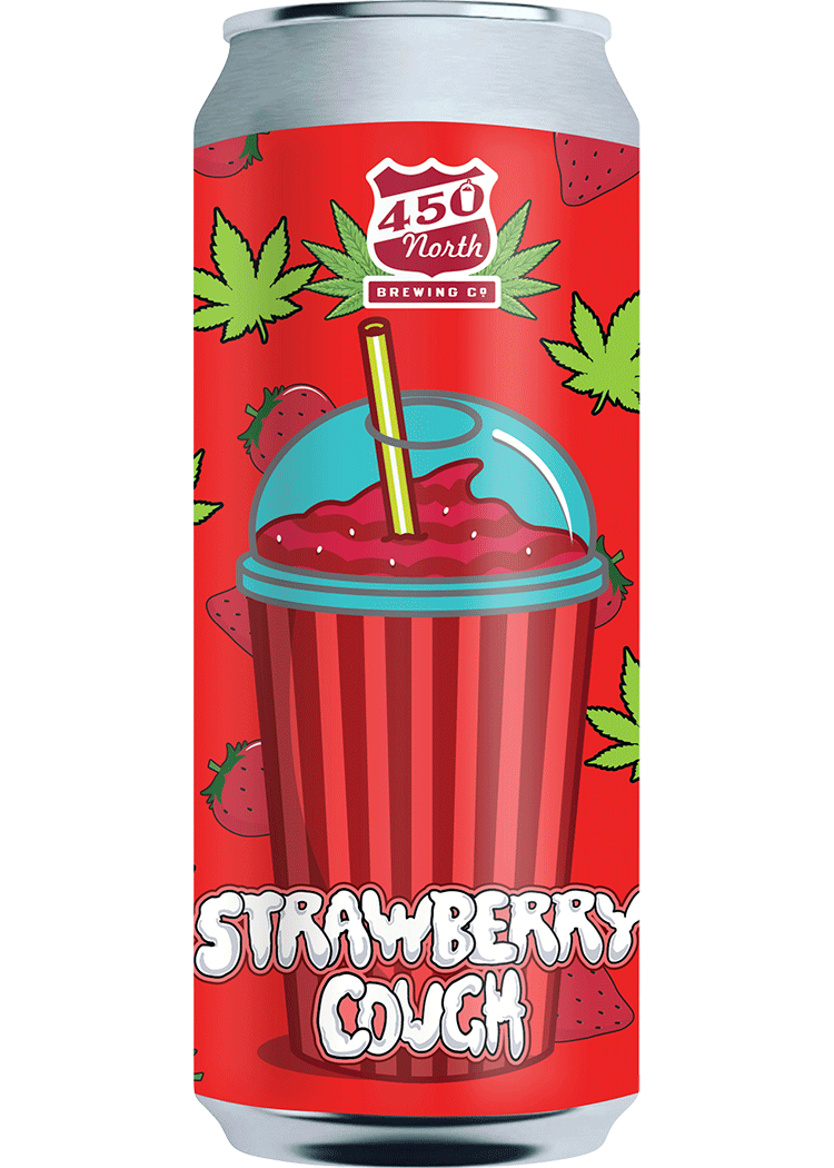 450 NORTH SLUSHY XL STRAWBERRY COUGH