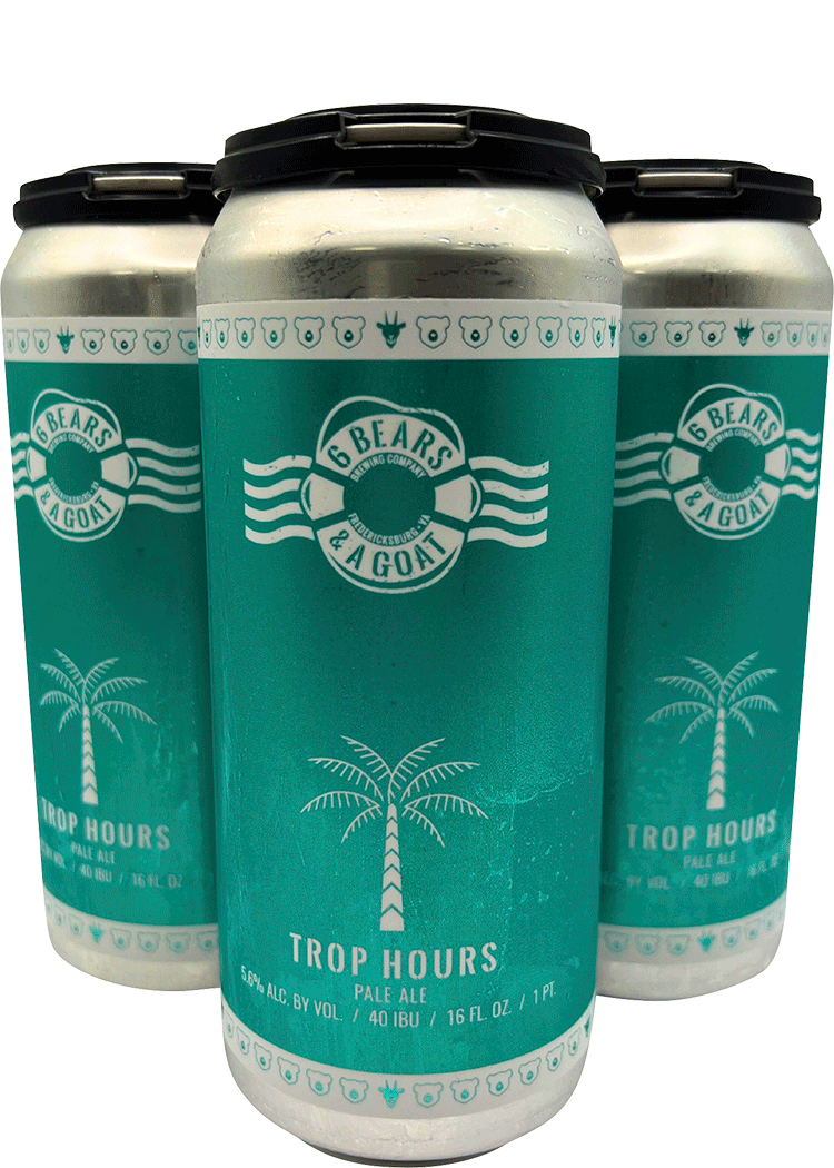 6 BEARS & GOAT TROP HOURS PALE ALE