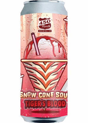450 NORTH SNOW CONE SOUR TIGER'S BLOOD
