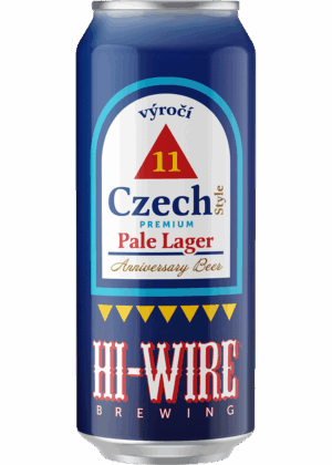 HI WIRE CZECH PALE LAGER ANNIVERSARY BEER