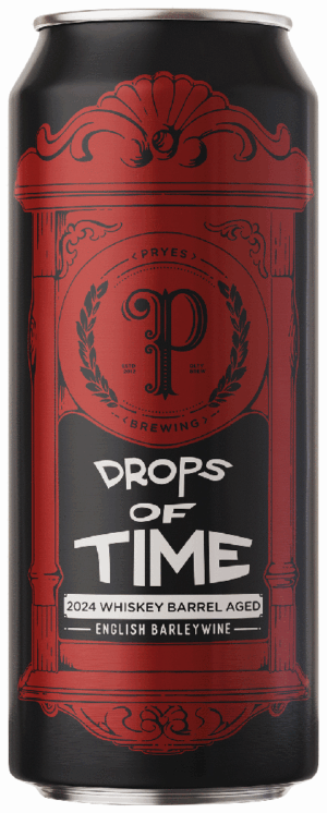 PRYES DROPS OF TIME WHISKEY BARREL AGED BARLEY WINE