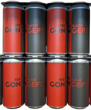 COVERT ARTISAN ALES RED/BLACK CONCEPT