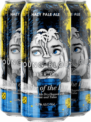 YOUNG BLOOD SHAKE OF THE DAY