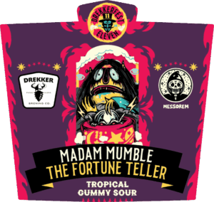 DREKKER/MESSOREM THE FORTUNE TELLER TROPICAL GUMMY SOUR