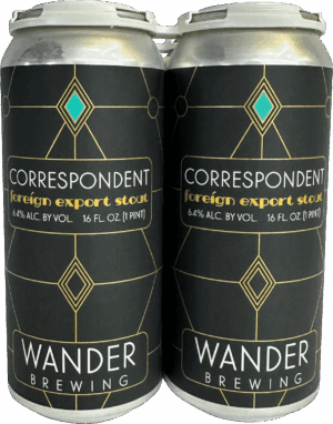 WANDER CORRESPONDENT EXPORT STOUT
