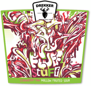 DREKKER FLUFF STUFF STRAWBERRY KIWI