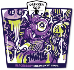 DREKKER SWIRLEE BLACKBERRY CREAMSICLE