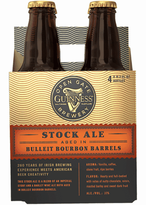 GUINNESS BULLEIT BBA STOCK ALE