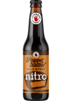 LEFT HAND NITRO PEANUT BUTTER MILK STOUT