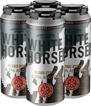 ANGRY HORSE WHITE HORSE