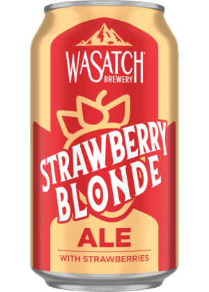 WASATCH STRAWBERRY BLONDE ALE