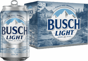 BUSCH LIGHT AMERICAN LAGER BEER