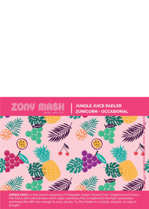 ZONY MASH JUNGLE JUICE RADLER