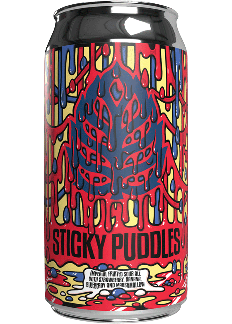 LUPULIN BREWING STICKY PUDDLES STRAWBBANBLUEB MARSHMALLOW