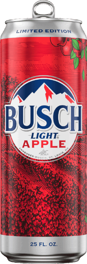 BUSCH LIGHT APPLE