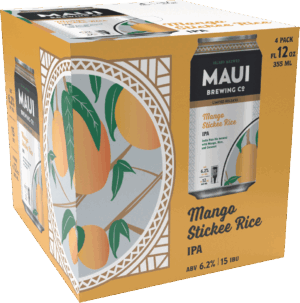 MAUI BREWING MANGO STICKEE RICE IPA